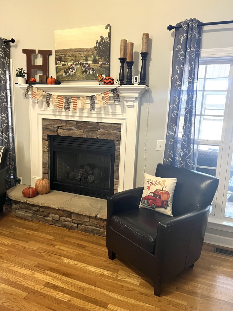 Halloween Mantle Home Decor